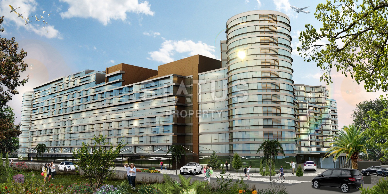 Апартаменты отельного типа от 0+1 до 4+1 с высокой стоимостью аренды в Басин Экспресс, Стамбул. фото 5