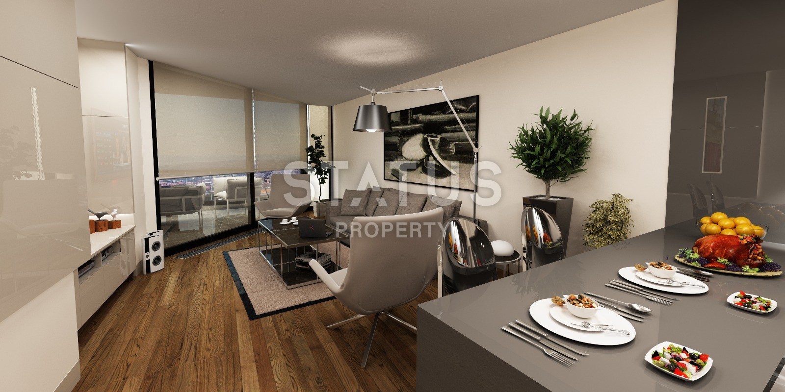 Апартаменты отельного типа от 0+1 до 4+1 с высокой стоимостью аренды в Басин Экспресс, Стамбул. фото 6