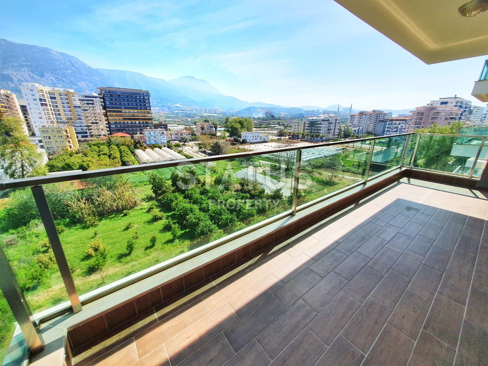 Двухкомнатная квартира с новой мебелью с видом на горы, 60 м2 фото 19