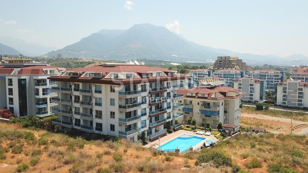 Меблированный садовый дуплекс 2+1, 140 м2 с видом на море. Кестель, Алания. фото 31