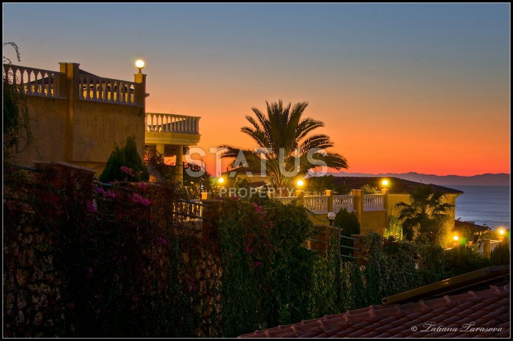 Уютная вилла 3+1 с собственным бассейном с шикарными видами на море и горы, 220 м2 фото 3