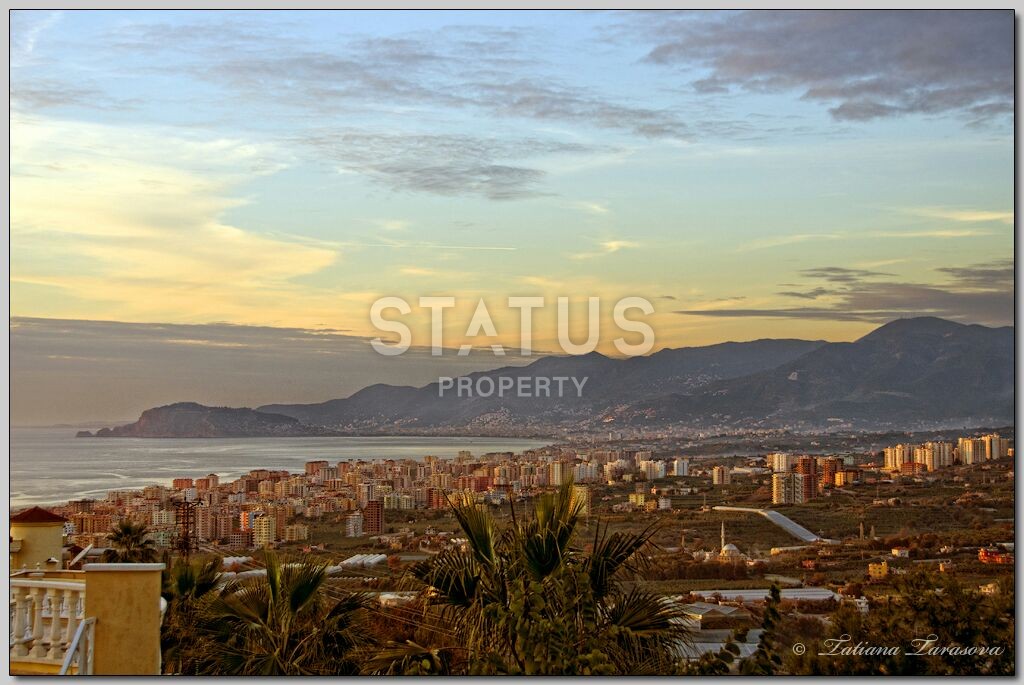 Уютная вилла 3+1 с собственным бассейном с шикарными видами на море и горы, 220 м2 фото 4