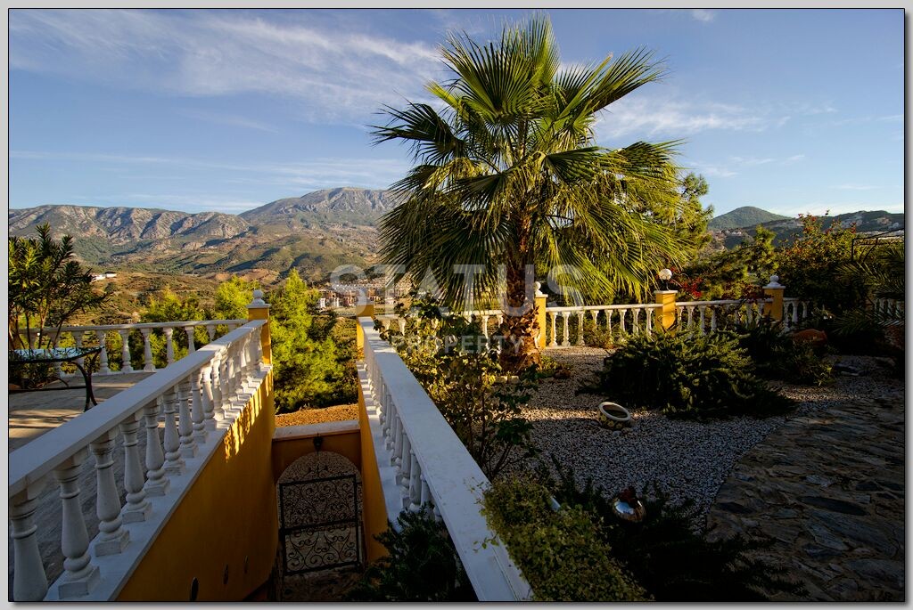 Уютная вилла 3+1 с собственным бассейном с шикарными видами на море и горы, 220 м2 фото 10