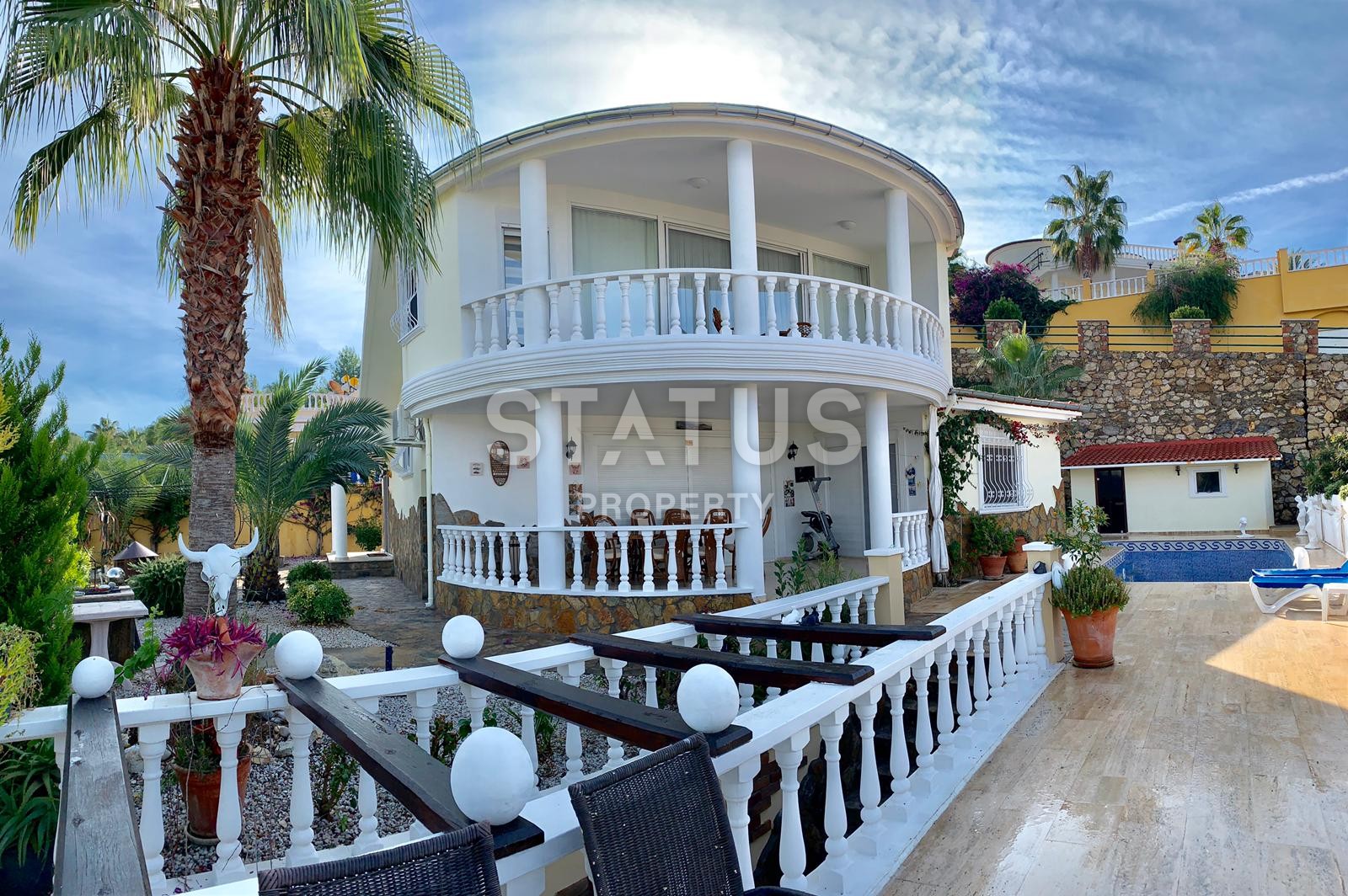 Уютная вилла 3+1 с собственным бассейном с шикарными видами на море и горы, 220 м2 фото 28