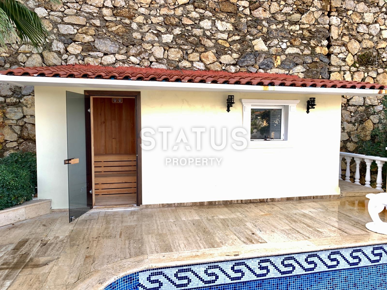 Уютная вилла 3+1 с собственным бассейном с шикарными видами на море и горы, 220 м2 фото 33