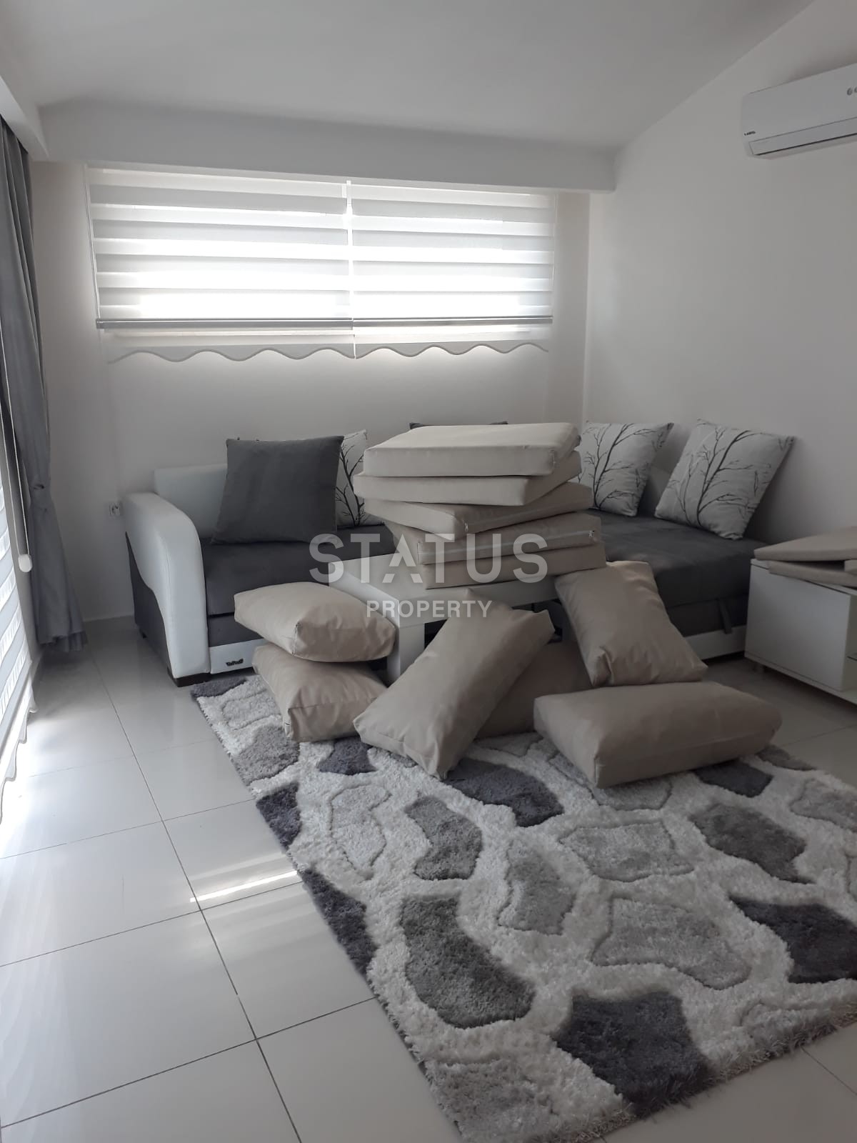 Двухуровневые апартаменты на последнем этаже с видом на горы в центре Аланьи, 140 м2 фото 5