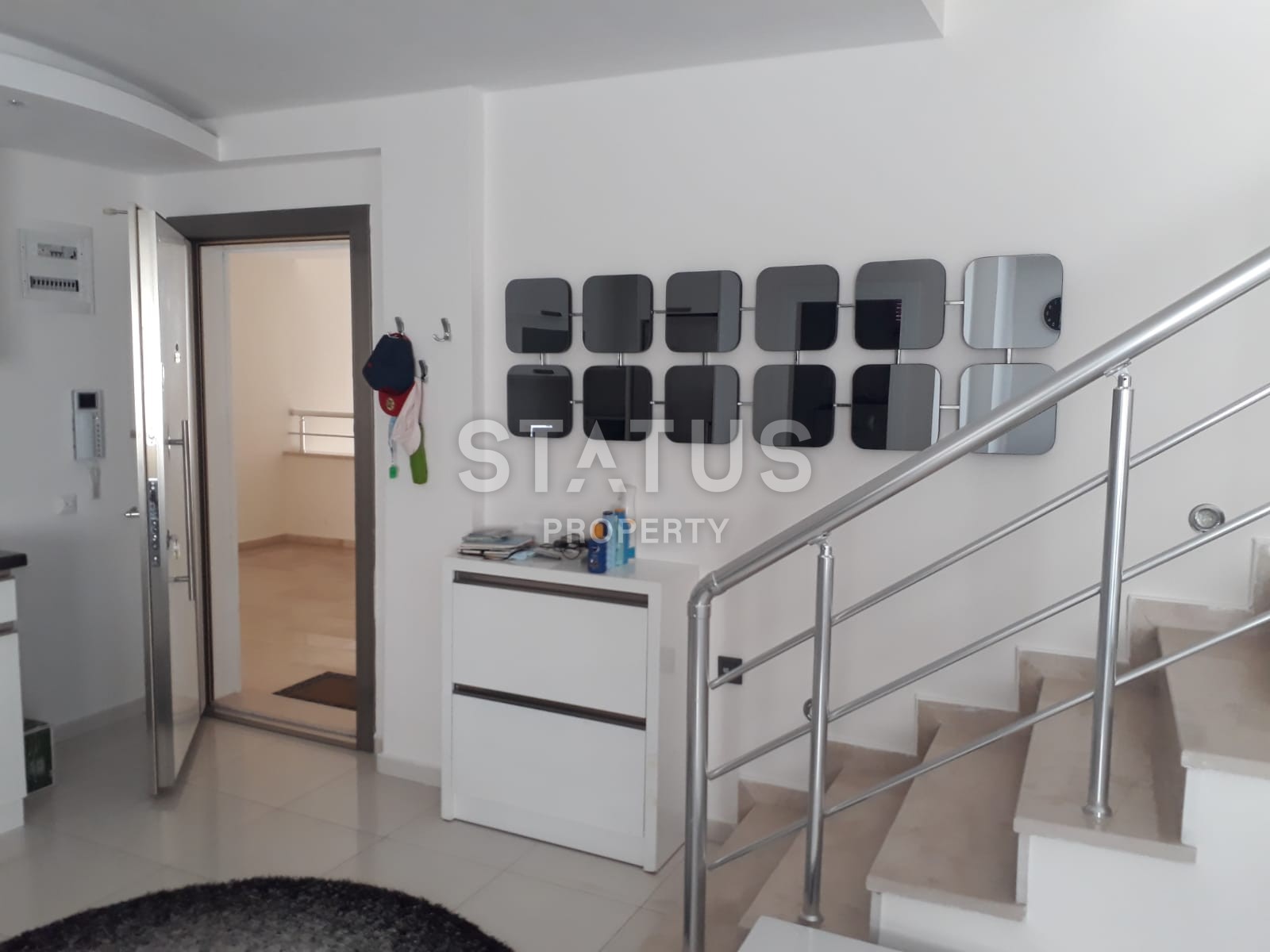 Двухуровневые апартаменты на последнем этаже с видом на горы в центре Аланьи, 140 м2 фото 15