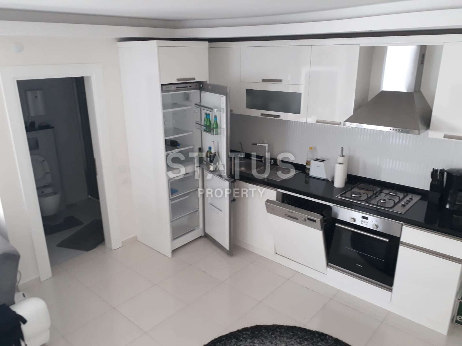 Двухуровневые апартаменты на последнем этаже с видом на горы в центре Аланьи, 140 м2 фото 17