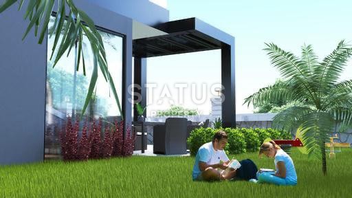 Новый проект Вилл 3+1 и 4+1 с собственными участками и панорамным видом на море. Бекташ, Алания. фото 10