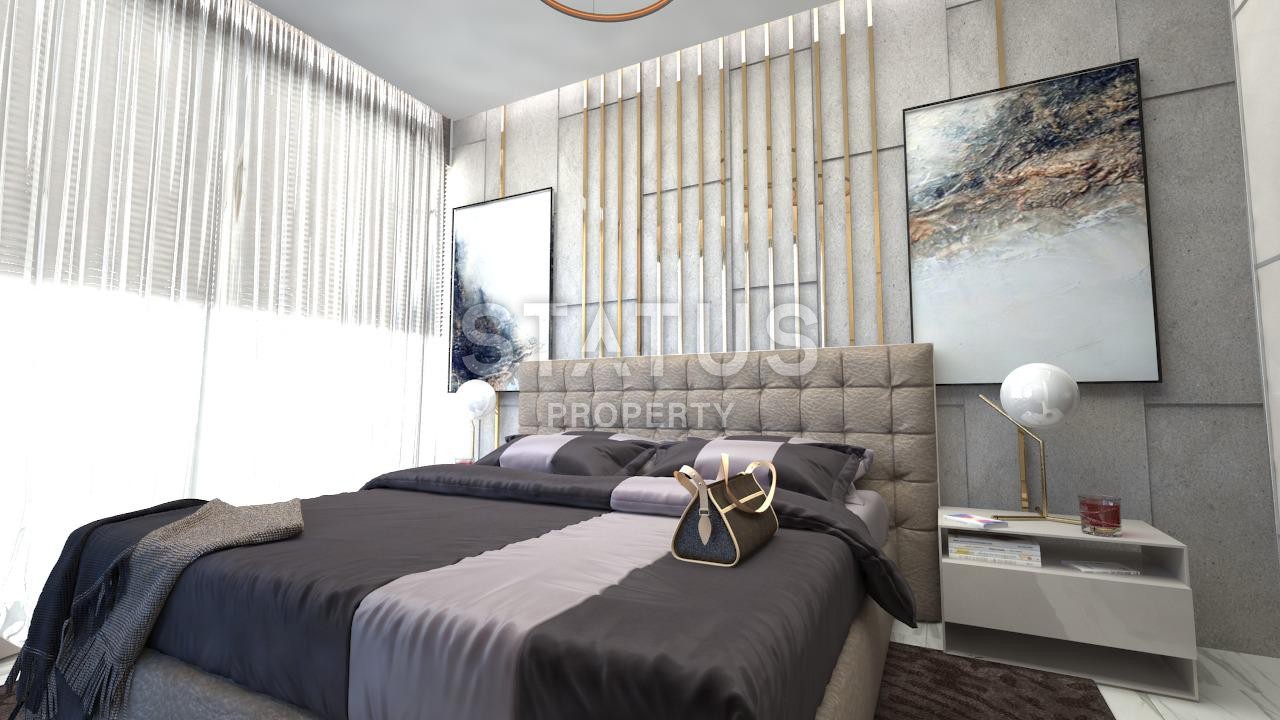 Новый проект Вилл 3+1 и 4+1 с собственными участками и панорамным видом на море. Бекташ, Алания. фото 17