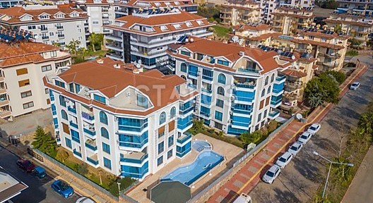 Просторные двухуровневые апартаменты 4+1 с видом на море 220м2. Кестель, Алания. фото 1