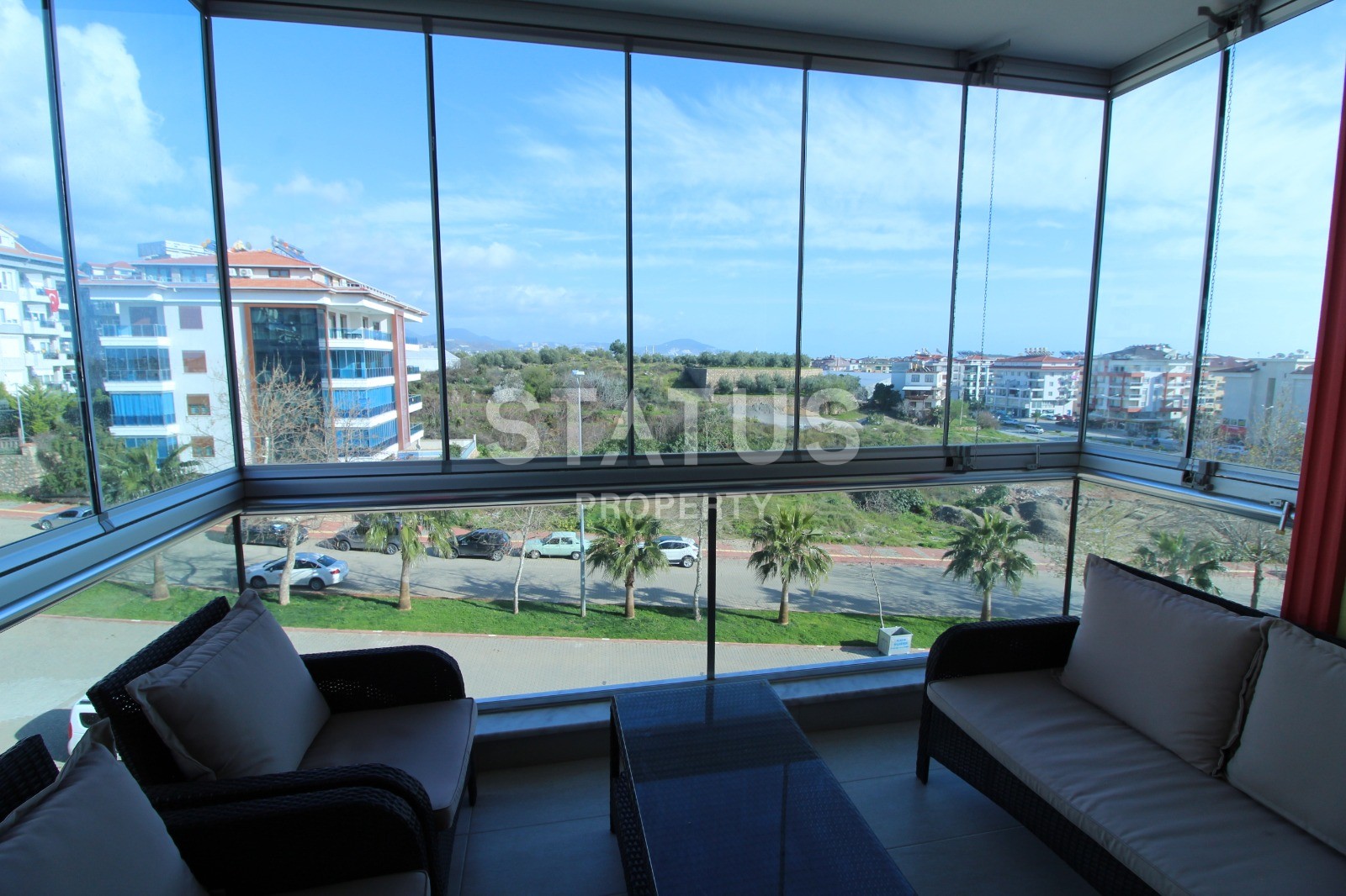 Просторные двухуровневые апартаменты 4+1 с видом на море 220м2. Кестель, Алания. фото 6