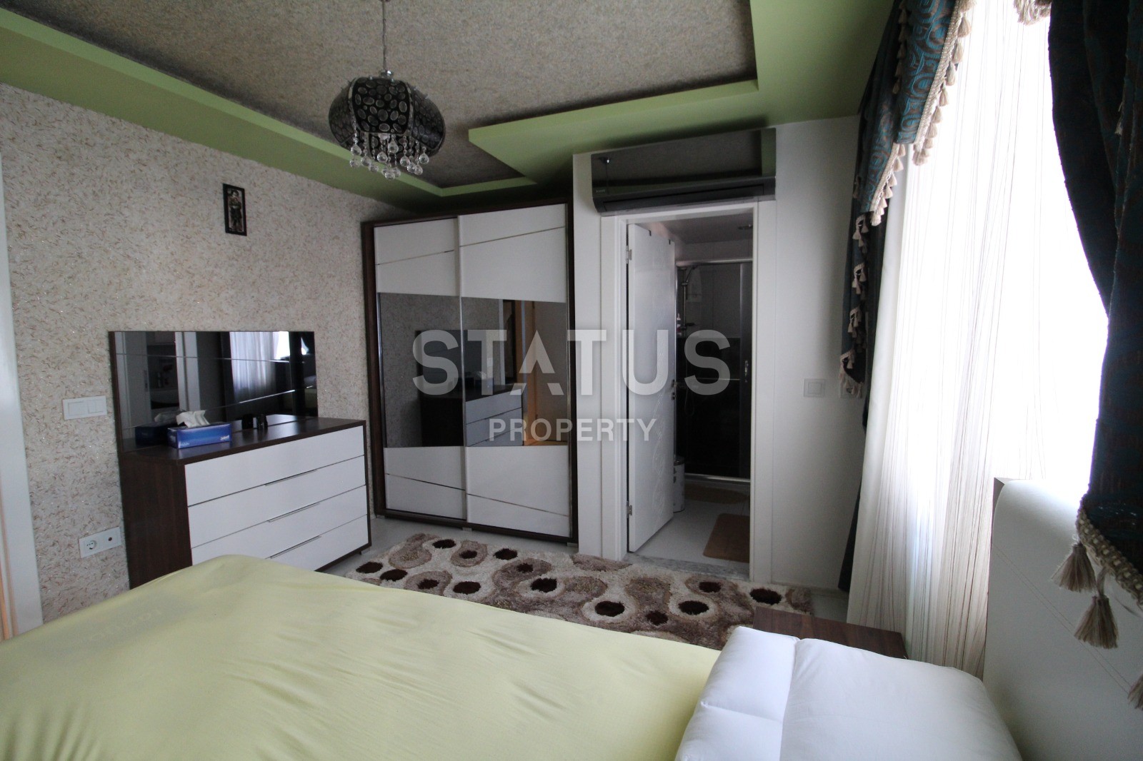 Просторные двухуровневые апартаменты 4+1 с видом на море 220м2. Кестель, Алания. фото 8