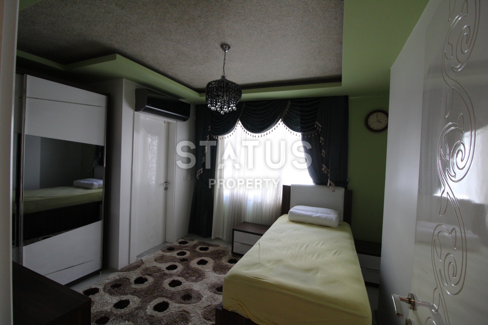 Просторные двухуровневые апартаменты 4+1 с видом на море 220м2. Кестель, Алания. фото 9