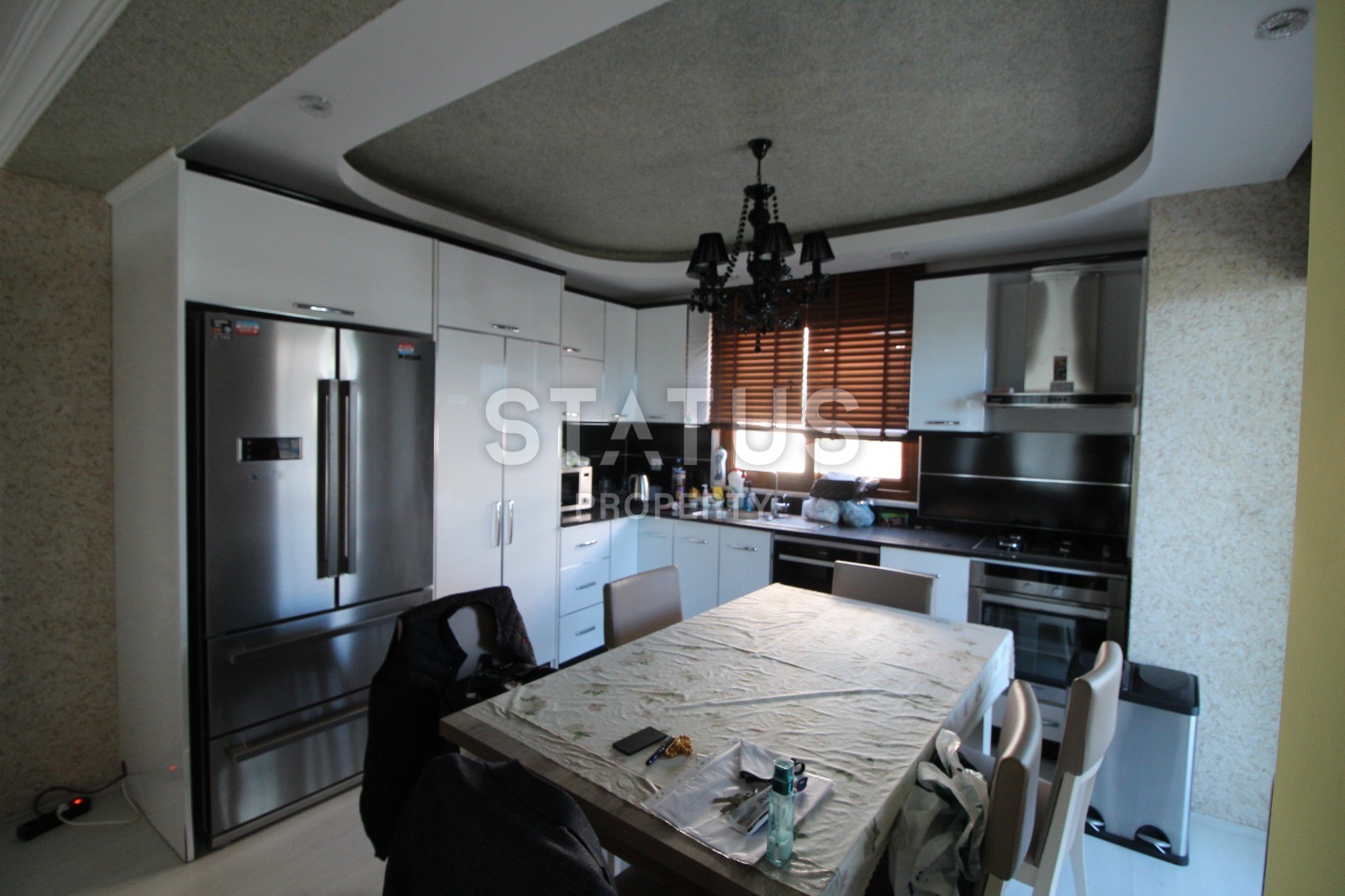 Просторные двухуровневые апартаменты 4+1 с видом на море 220м2. Кестель, Алания. фото 11