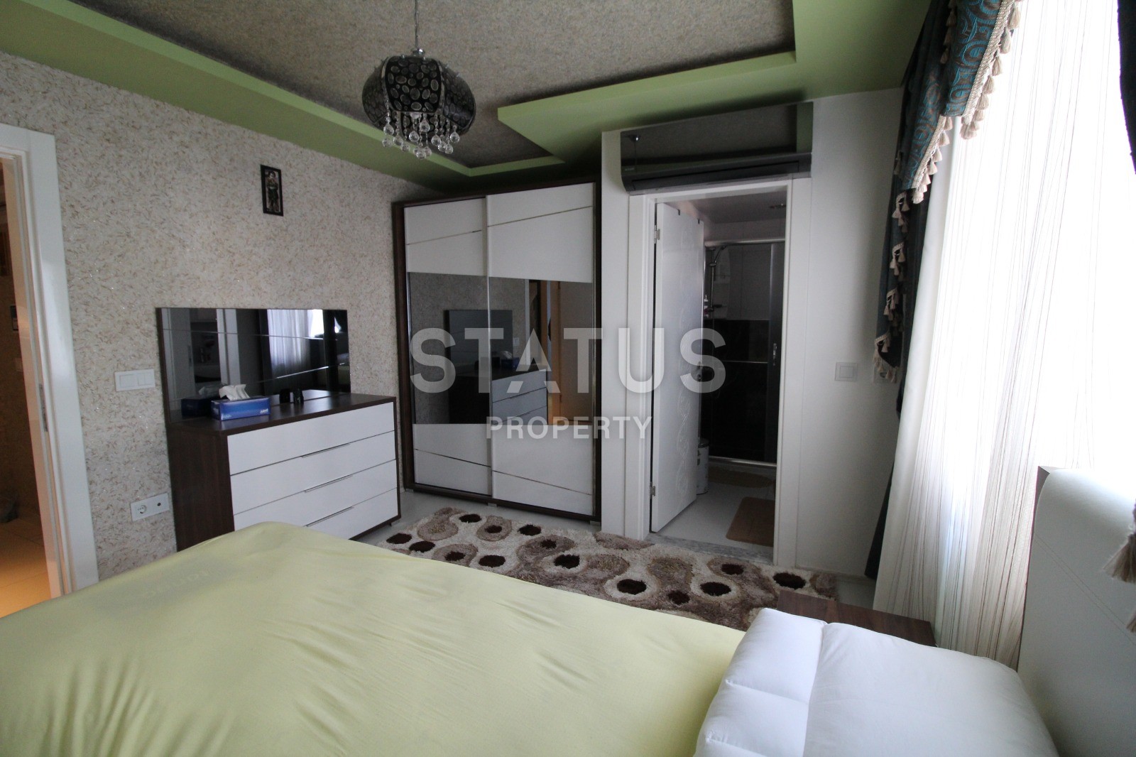 Просторные двухуровневые апартаменты 4+1 с видом на море 220м2. Кестель, Алания. фото 18