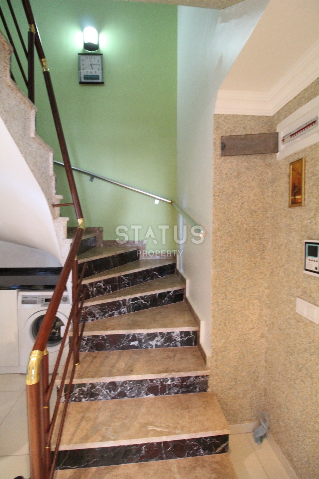 Просторные двухуровневые апартаменты 4+1 с видом на море 220м2. Кестель, Алания. фото 23