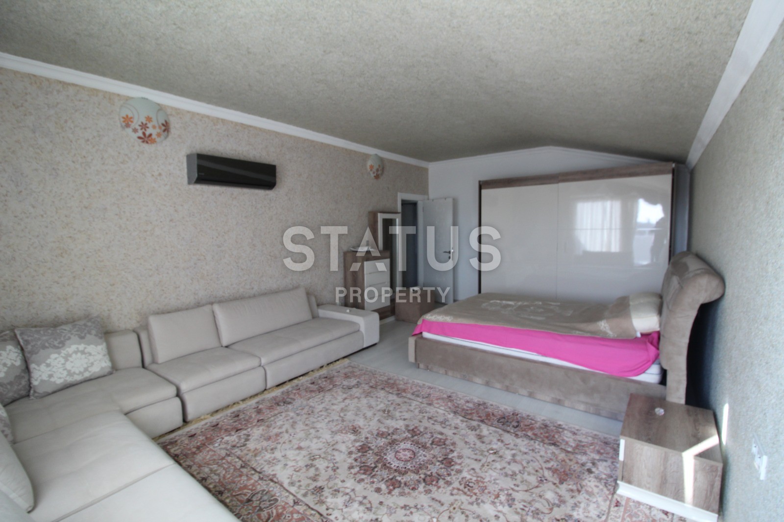 Просторные двухуровневые апартаменты 4+1 с видом на море 220м2. Кестель, Алания. фото 26