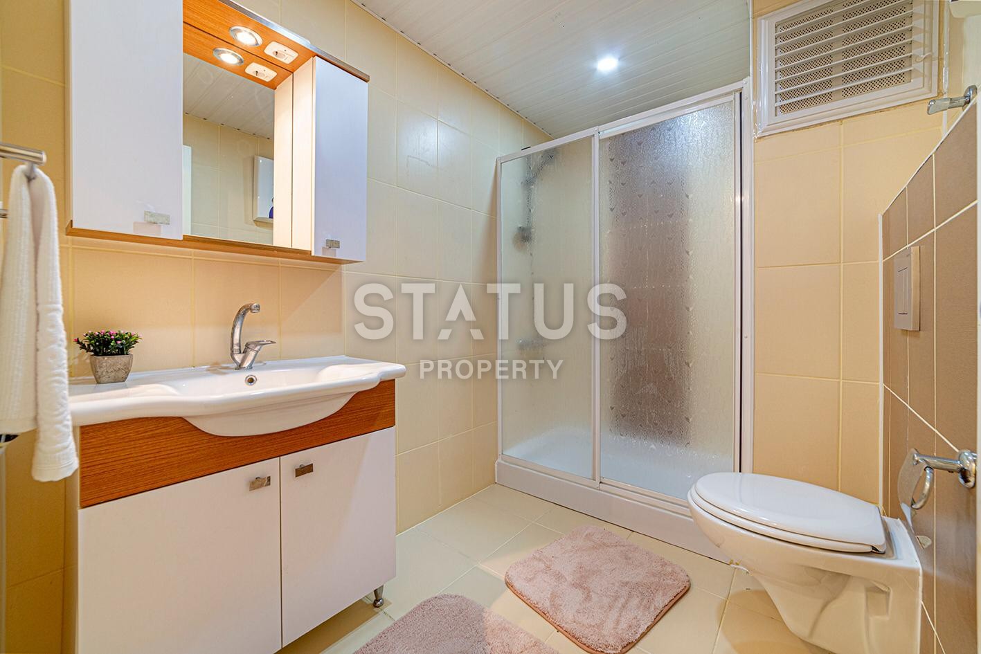 Spacious furnished apartment 2+1, 120 m2 in a complex with a swimming pool. Mahmutlar, Alanya. фото 11