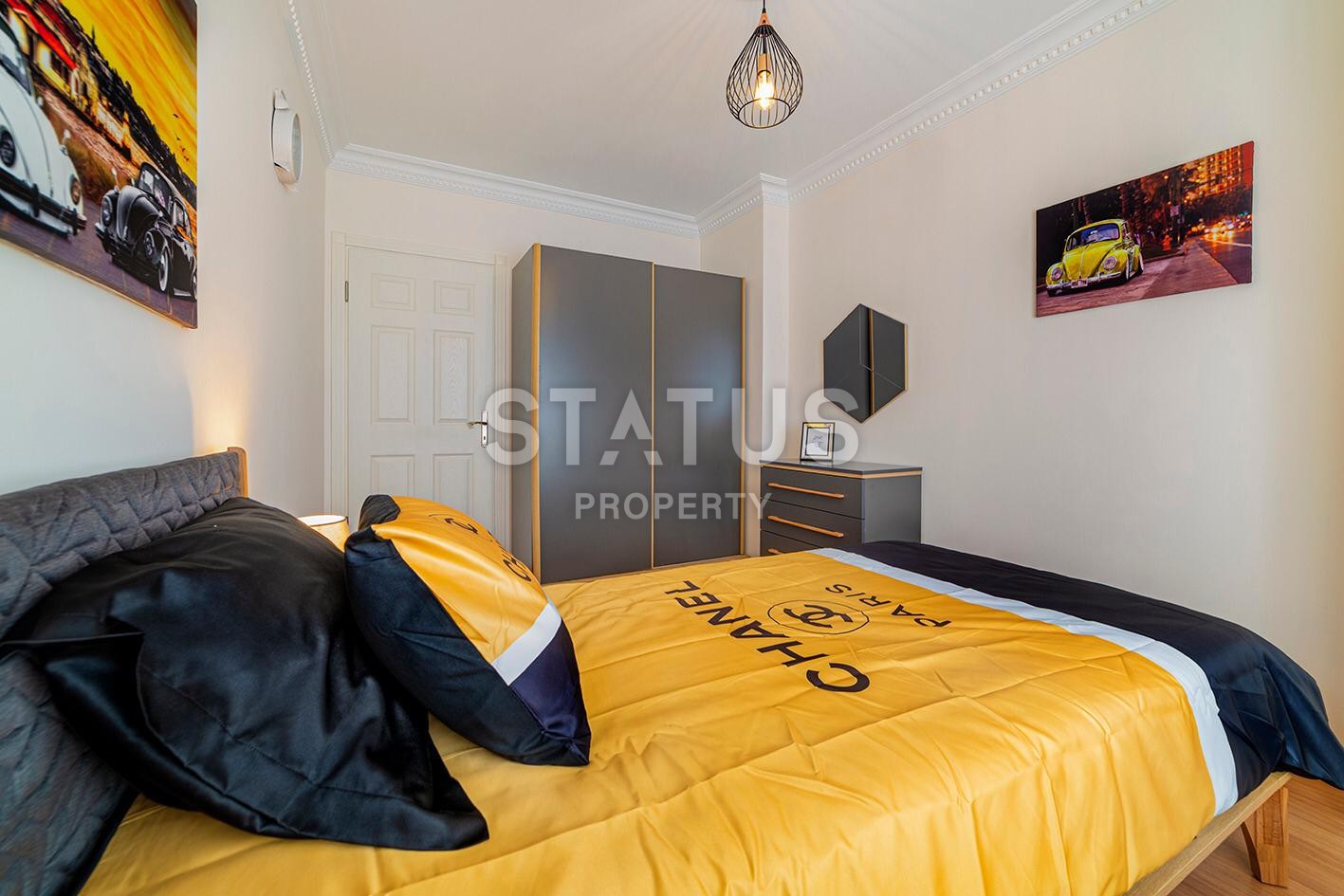 Spacious furnished apartment 2+1, 120 m2 in a complex with a swimming pool. Mahmutlar, Alanya. фото 13