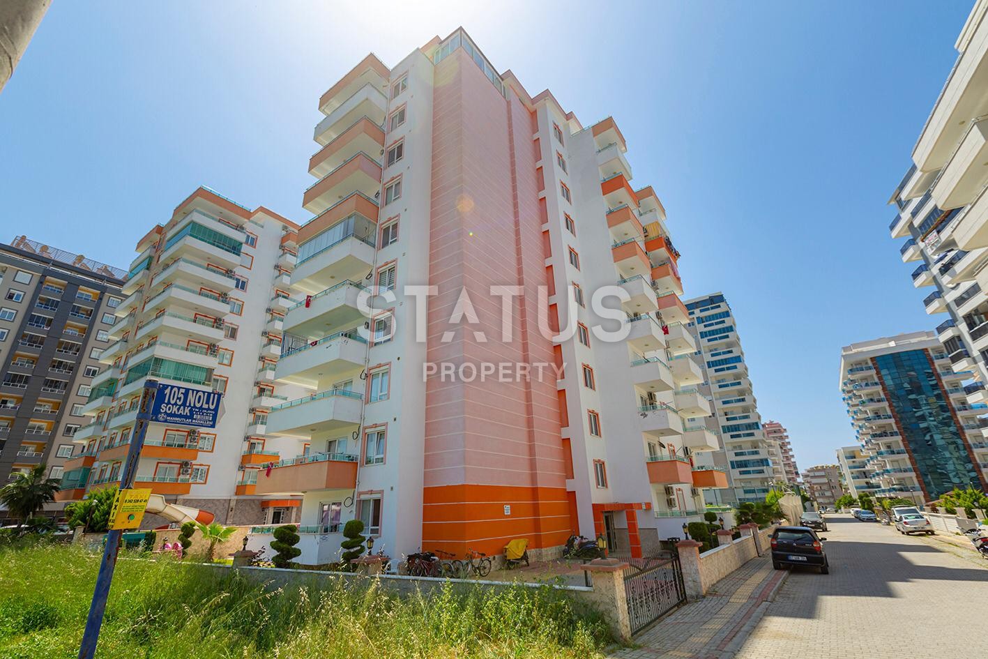 Spacious furnished apartment 2+1, 120 m2 in a complex with a swimming pool. Mahmutlar, Alanya. фото 19