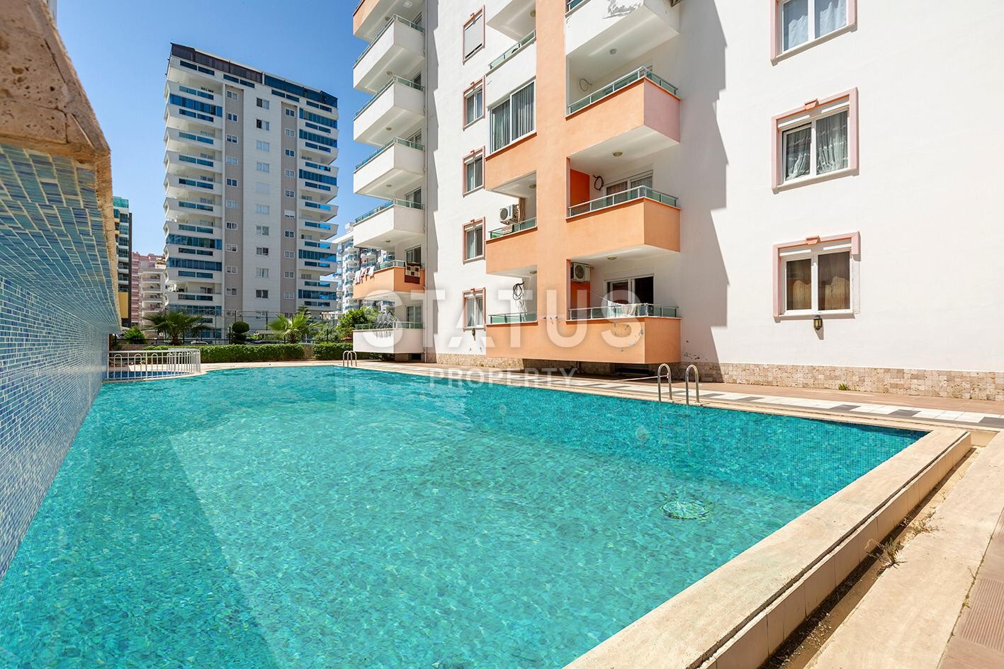 Spacious furnished apartment 2+1, 120 m2 in a complex with a swimming pool. Mahmutlar, Alanya. фото 20