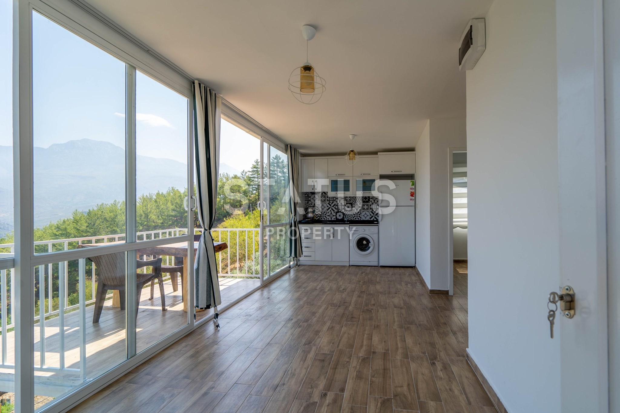 Two-storey house 2+1 on a plot of 2500 m2 in Demirtas, Alanya. фото 3