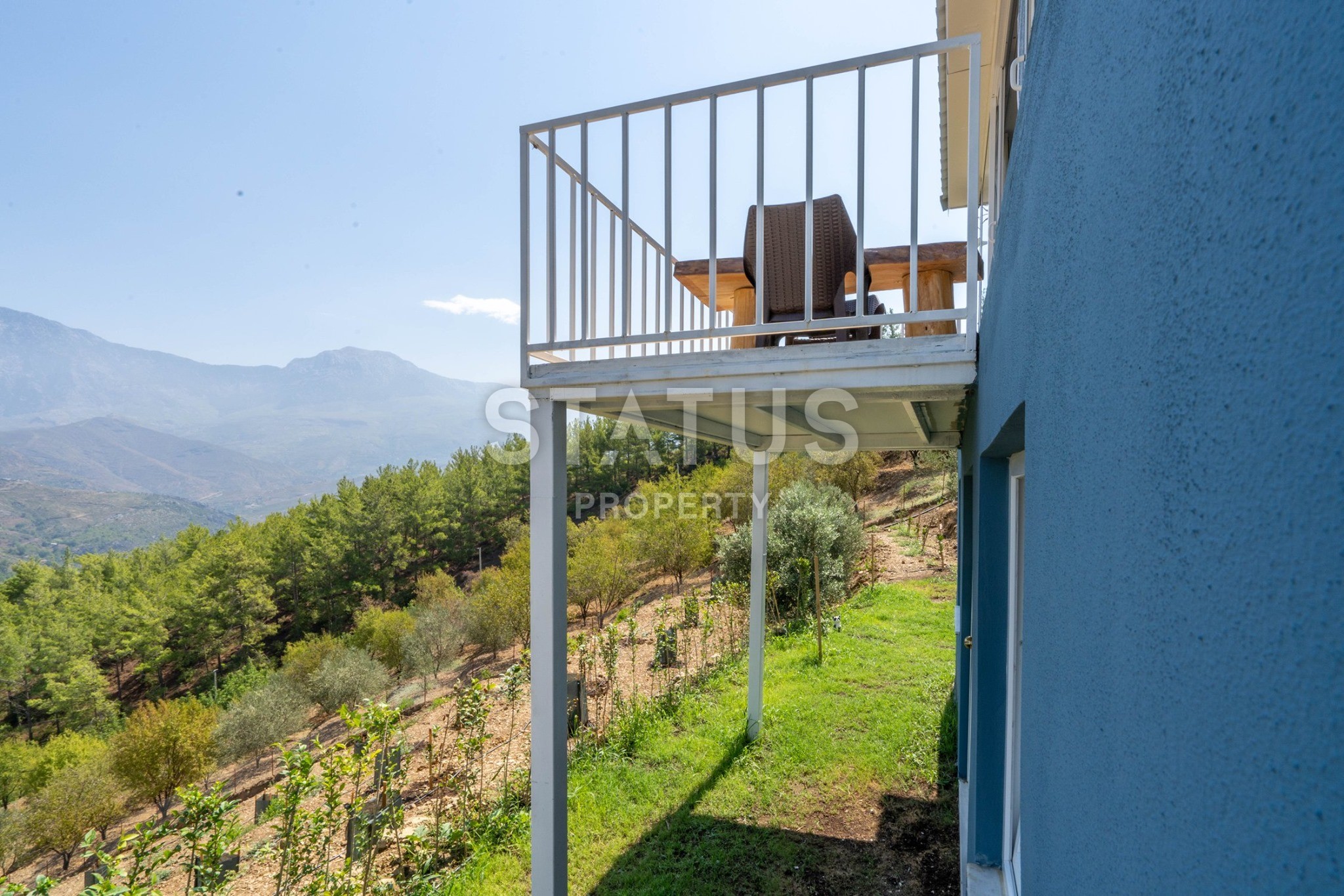 Two-storey house 2+1 on a plot of 2500 m2 in Demirtas, Alanya. фото 14