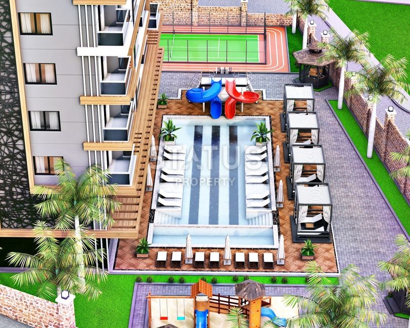 Новый инвестиционный проект в Тосмуре. Апартаменты 1+1 и 2+1 от 65 до 140 м2. Хорошая локация. фото 11