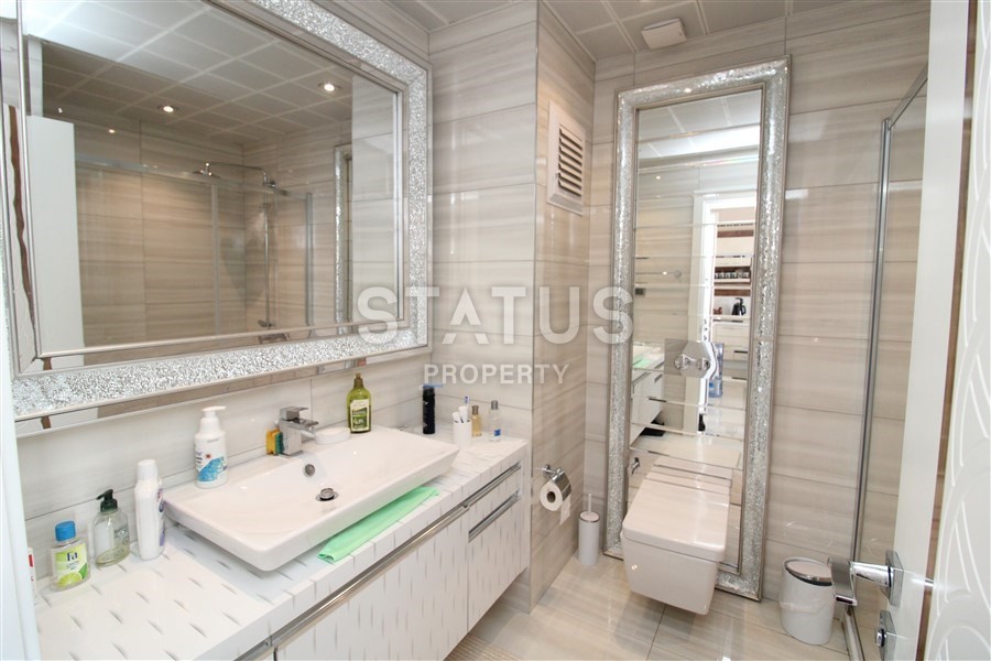 Апартаменты 1+1, 65 м2 с прямым видом на море в элитном комплексе. Махмутлар, Алания фото 6