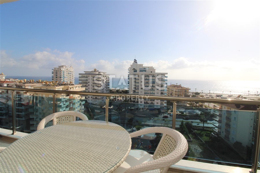 Апартаменты 1+1, 65 м2 с прямым видом на море в элитном комплексе. Махмутлар, Алания фото 8