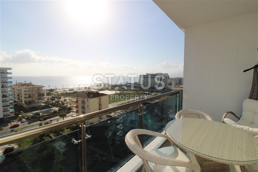 Апартаменты 1+1, 65 м2 с прямым видом на море в элитном комплексе. Махмутлар, Алания фото 9