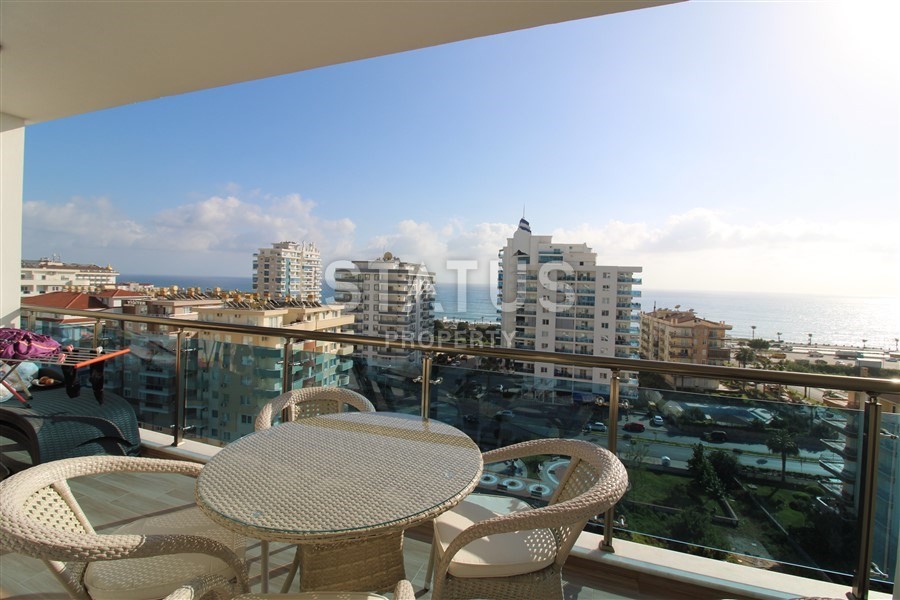 Апартаменты 1+1, 65 м2 с прямым видом на море в элитном комплексе. Махмутлар, Алания фото 11