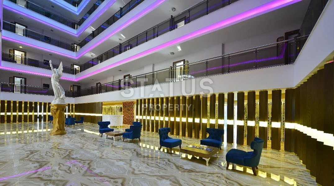 Апартаменты 1+1, 65 м2 с прямым видом на море в элитном комплексе. Махмутлар, Алания фото 12