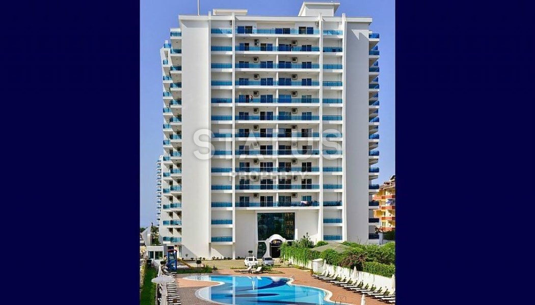 Апартаменты 1+1, 65 м2 с прямым видом на море в элитном комплексе. Махмутлар, Алания фото 15