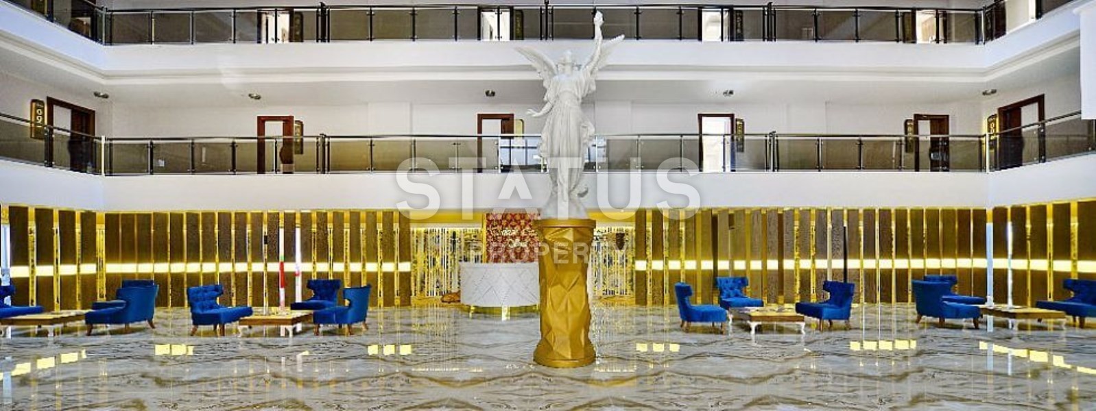 Апартаменты 1+1, 65 м2 с прямым видом на море в элитном комплексе. Махмутлар, Алания фото 21