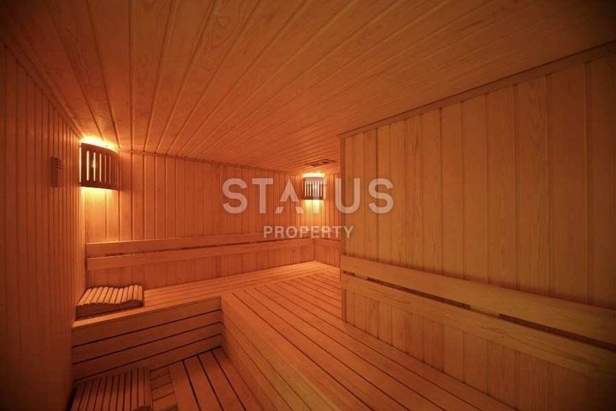 Апартаменты 1+1, 65 м2 с прямым видом на море в элитном комплексе. Махмутлар, Алания фото 22