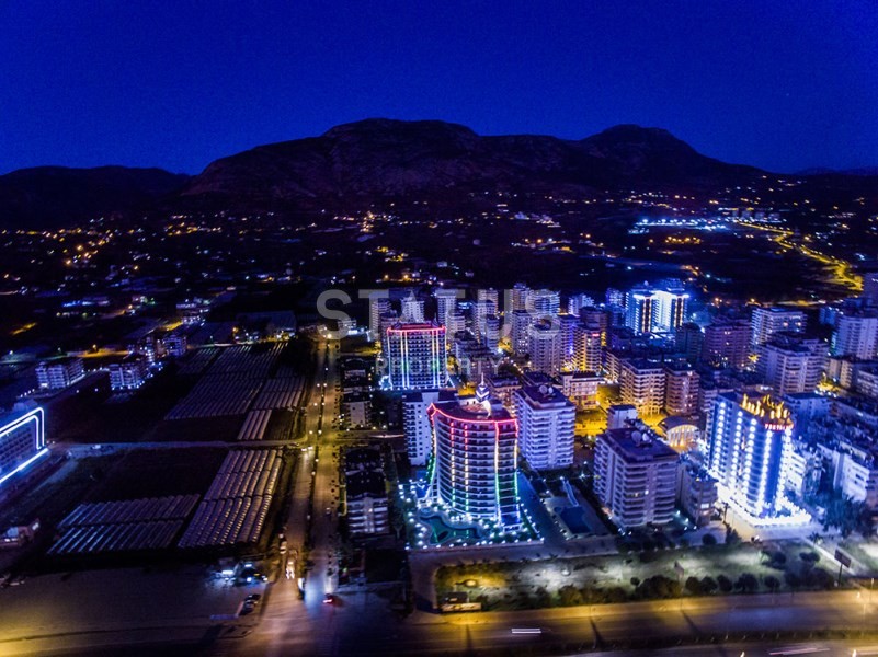 Апартаменты 1+1, 65 м2 с прямым видом на море в элитном комплексе. Махмутлар, Алания фото 25