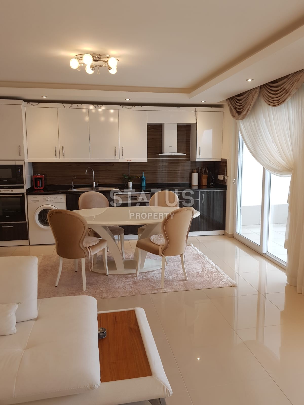 Duplex apartment 3+1, 160m2 with sea view in a luxury complex. Kargicak, Alanya. фото 10