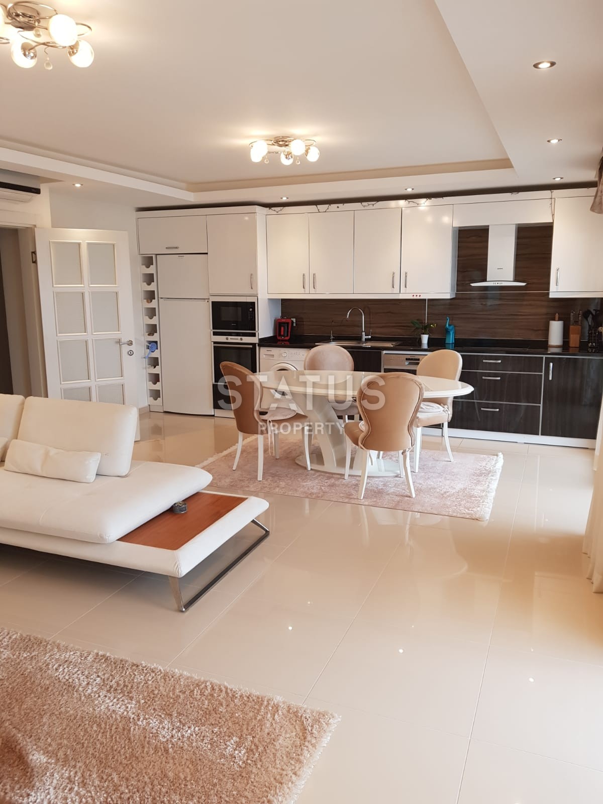 Duplex apartment 3+1, 160m2 with sea view in a luxury complex. Kargicak, Alanya. фото 11