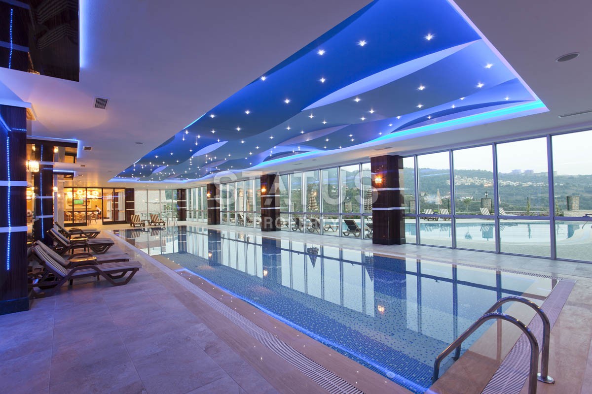 Duplex apartment 3+1, 160m2 with sea view in a luxury complex. Kargicak, Alanya. фото 54