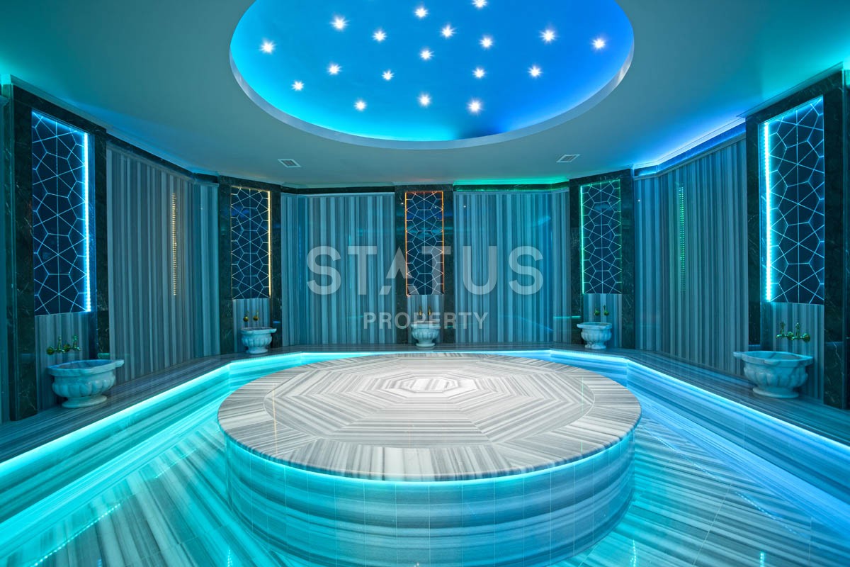 Duplex apartment 3+1, 160m2 with sea view in a luxury complex. Kargicak, Alanya. фото 61