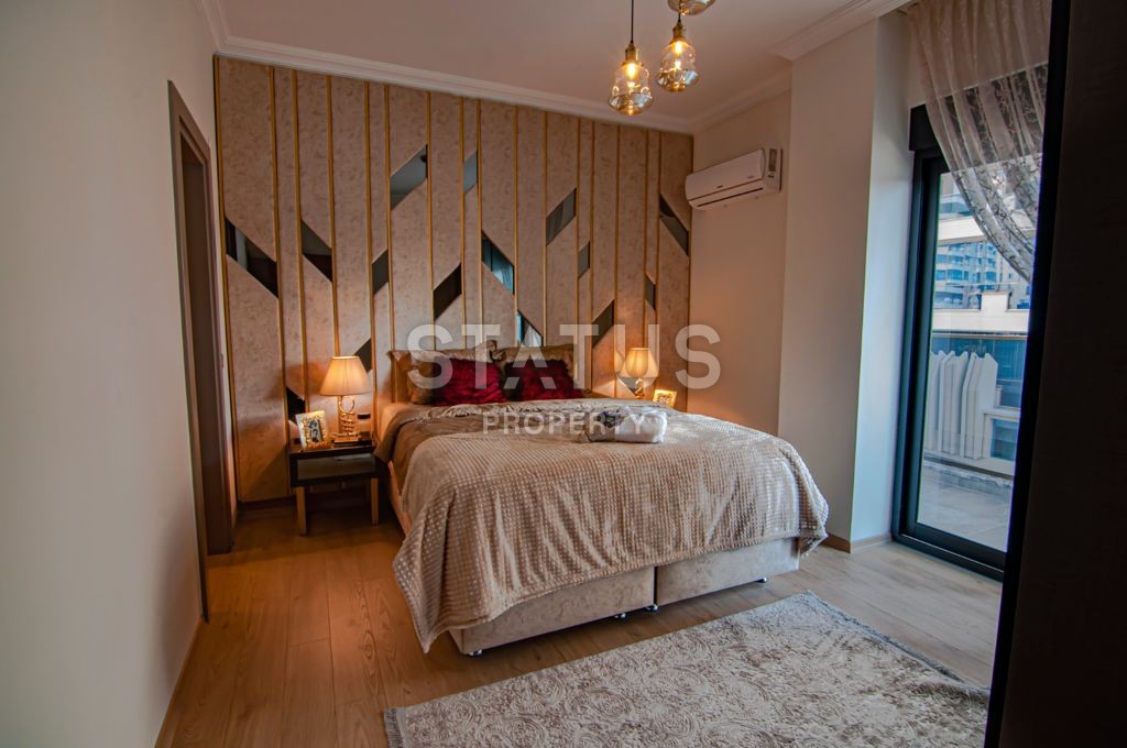 Стильная квартира 2+1 в новом комплексе у моря, 100 м2 фото 17