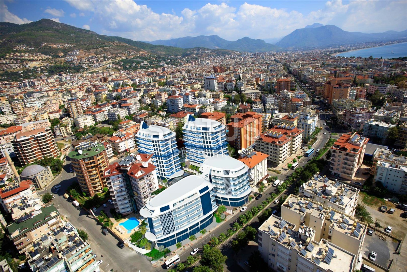 Новая четырехкомнатная квартира в элитном комплексе в центре Алании, 140 кв.м. фото 37