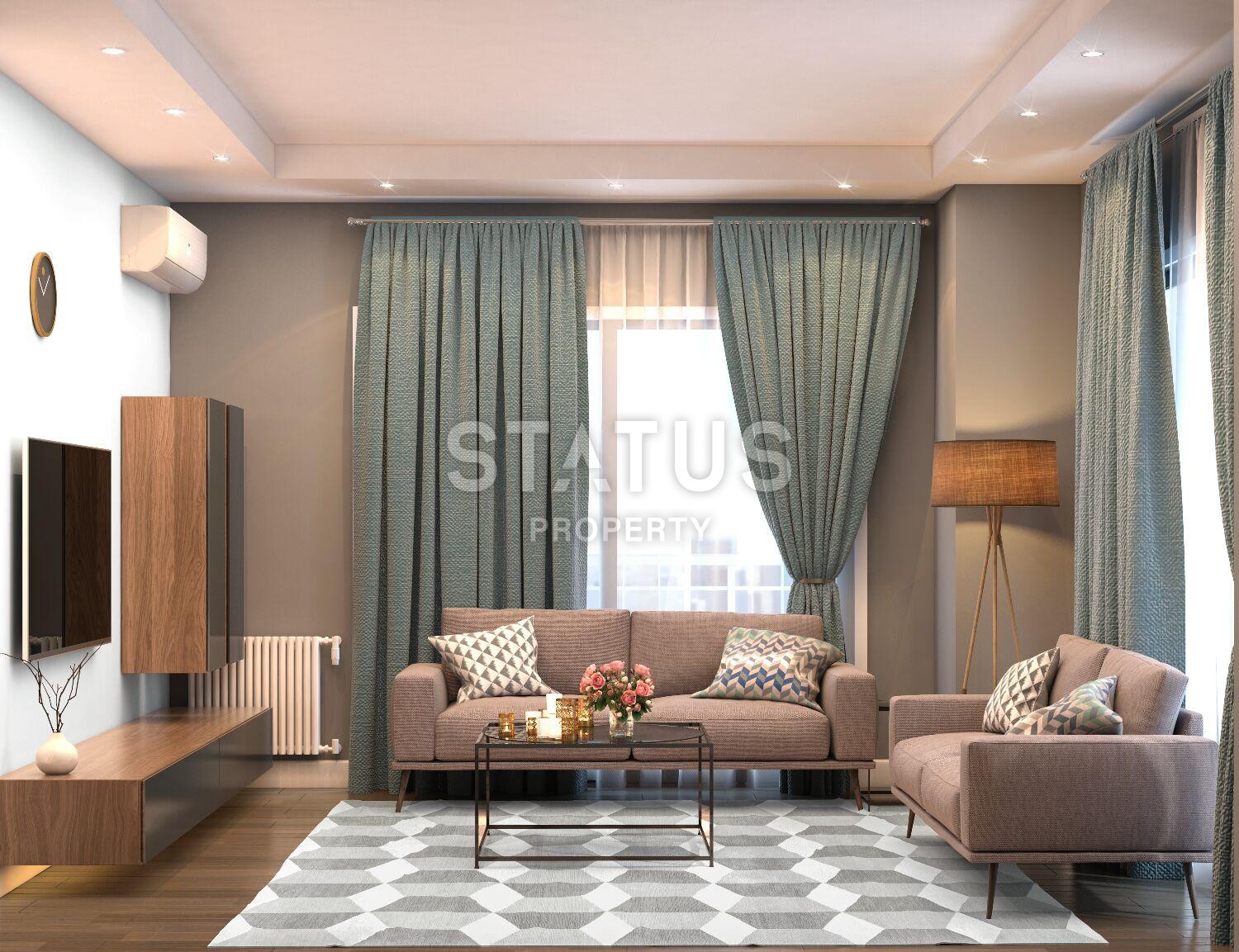 Элитный проект на стадии строительства. Апартаменты 1+1, 2+1, 3+1 от 82 до 184 м2. Эсеньюрт, Стамбул. фото 8