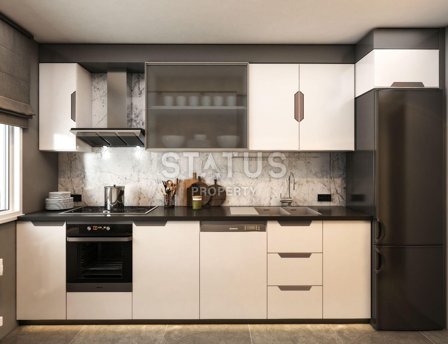 Элитный проект на стадии строительства. Апартаменты 1+1, 2+1, 3+1 от 82 до 184 м2. Эсеньюрт, Стамбул. фото 12