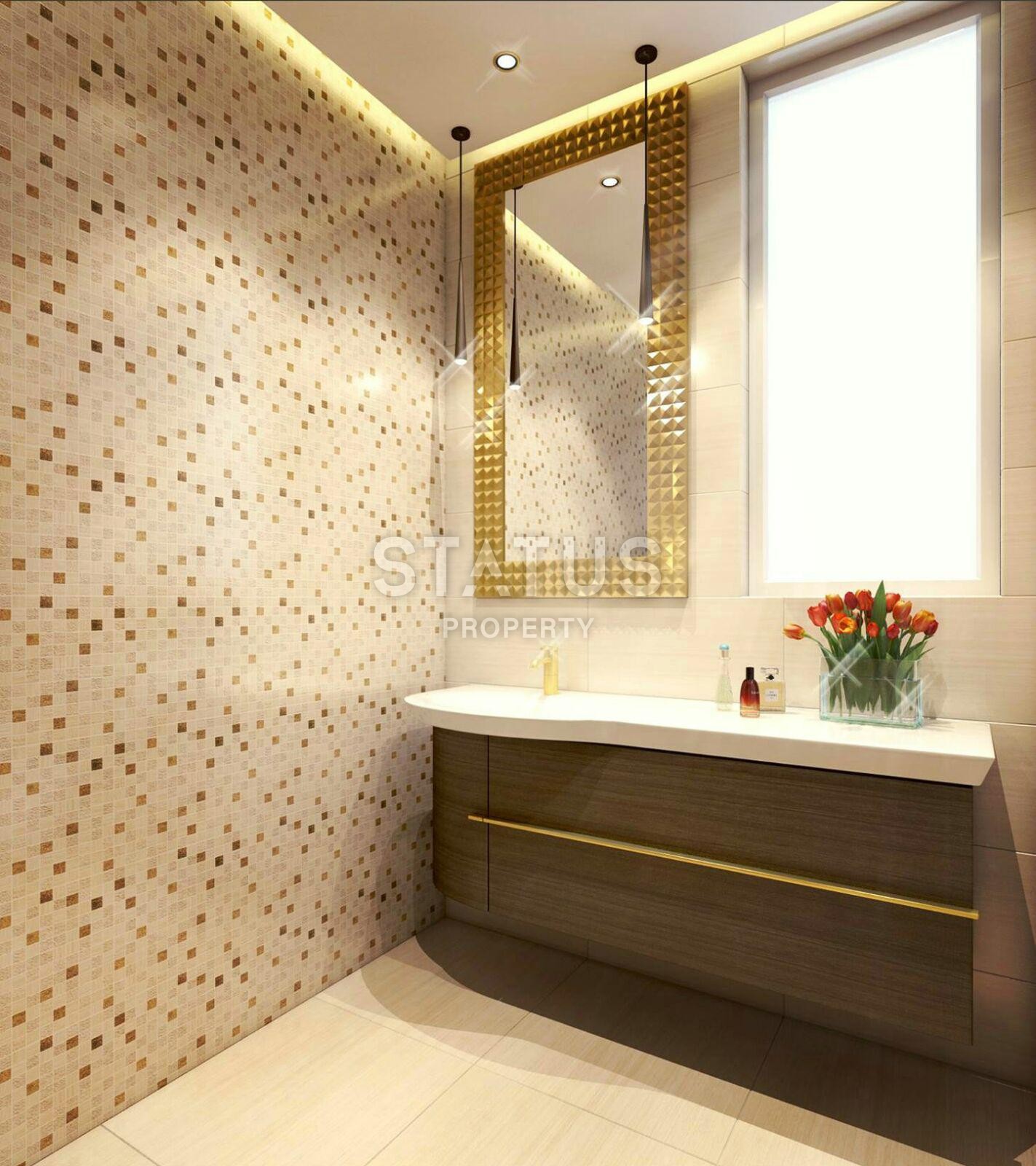 Элитный проект на стадии строительства. Апартаменты 1+1, 2+1, 3+1 от 82 до 184 м2. Эсеньюрт, Стамбул. фото 15