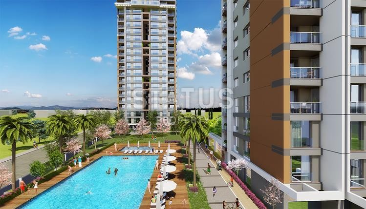 Апартаменты в новом комплексе с инфраструктурой и видом на море. Картал, Стамбул. фото 6