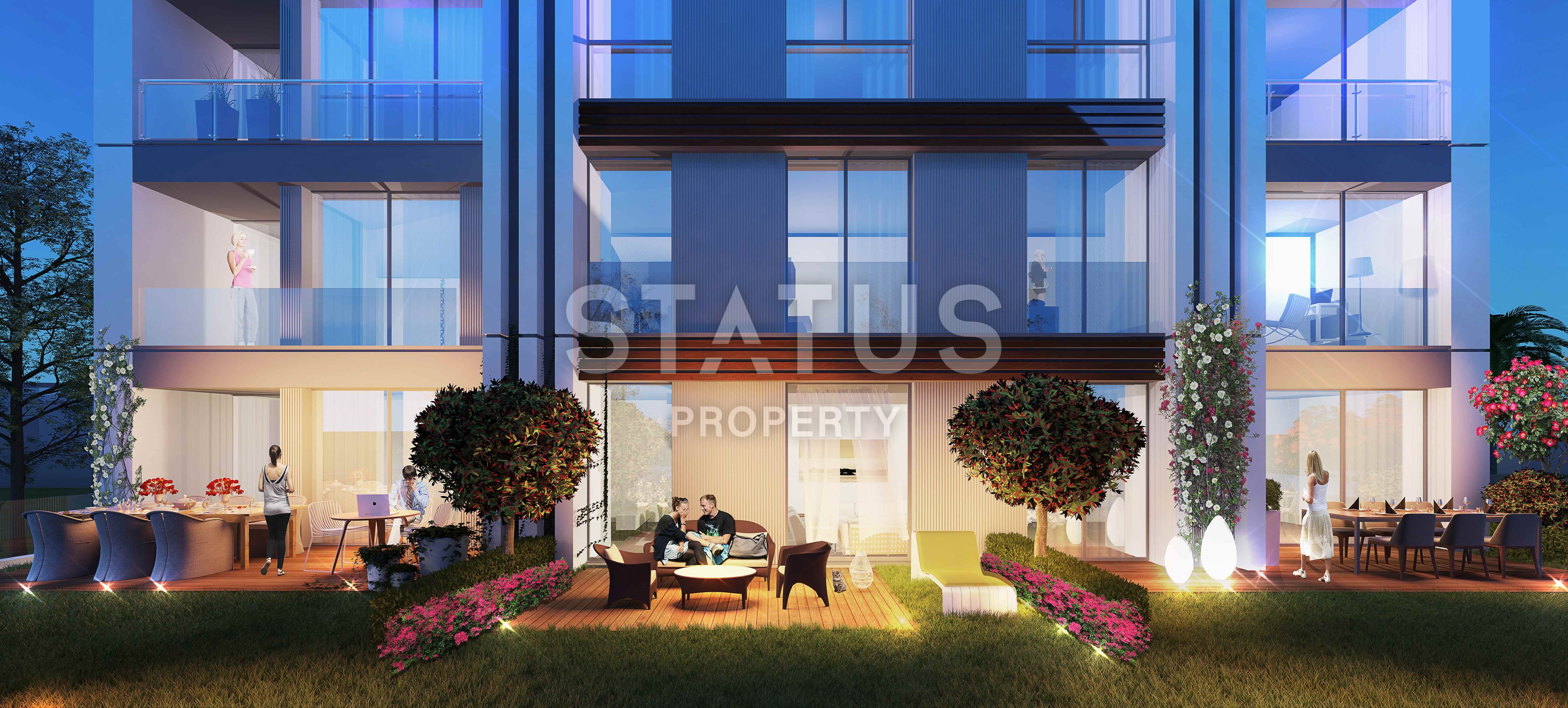 Апартаменты в новом комплексе с инфраструктурой и видом на море. Картал, Стамбул. фото 8