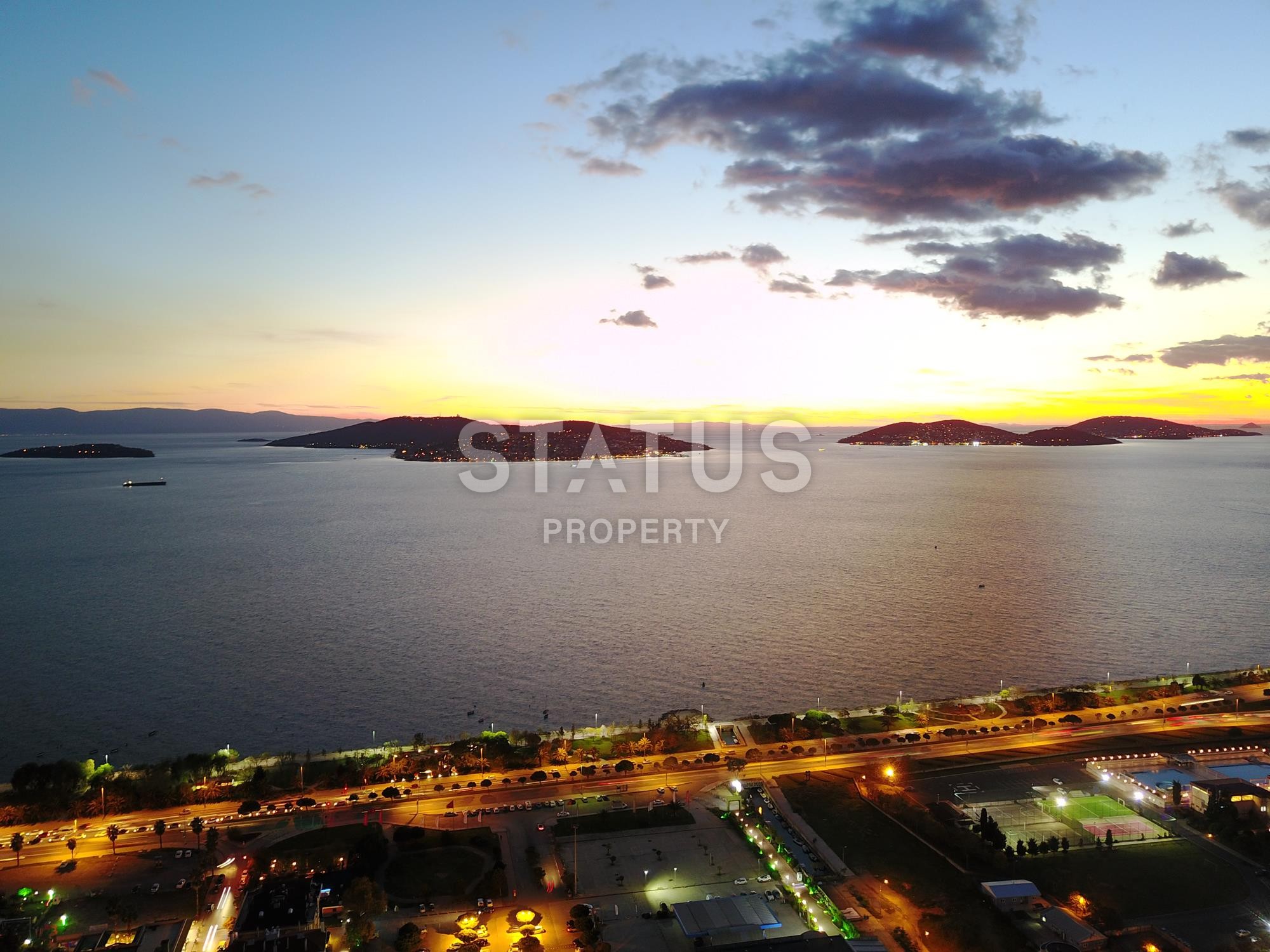 Апартаменты в новом комплексе с инфраструктурой и видом на море. Картал, Стамбул. фото 12